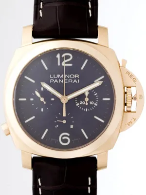 パネライ ルミノール PAM00344 クロノグラフ 44mm 150本限定 ブラック