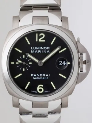 パネライ ルミノールマリーナ PAM00333 40mm ブラック 自動巻