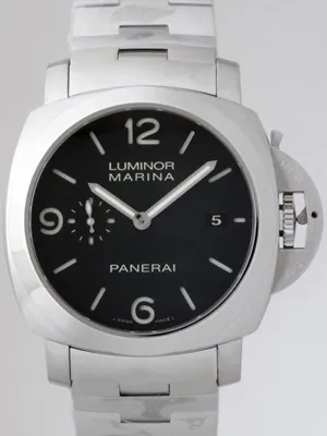パネライ ルミノール1950マリーナ 3DAYS PAM00328 44mm シースルーバック ブラック