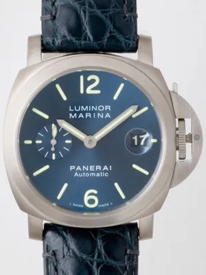 パネライ PANERAI ルミノールマリーナ チタン PAM00282 40mm ブルー