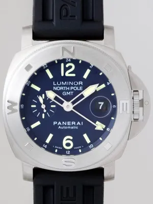 パネライ ルミノール ノースポール GMT PAM00252 44mm 世界500本限定 ネイビー