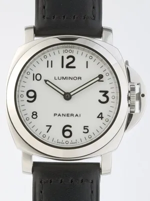 パネライ PANERAI ルミノールベース PAM00114 44mm シースルーバック ホワイト