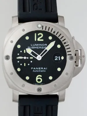 パネライ ルミノールサブマーシブル チタン PAM00025 44mm ブラック