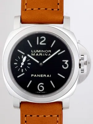 パネライ ルミノールマリーナ PAM00111 44mm シースルーバック ブラック