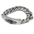 クロムハーツ FLORAL ID PLATE CLASSIC13LINK BRACELET フローラルIDクラシックリンクブレス chb16