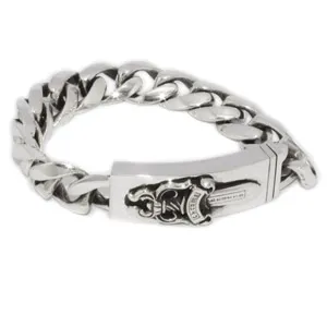 クロムハーツ ID Dagger 13Link Classic Chain Bracelet IDダガー13リンククラシックチェーンブレスレット chb19
