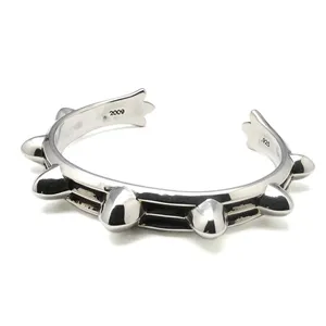 クロムハーツワックスド パンク カフバングル CUFF WAXED PUNK BRACELET chb31