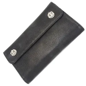 クロムハーツWave Wallet BK Destroyer BS Fleur Buttons chw12