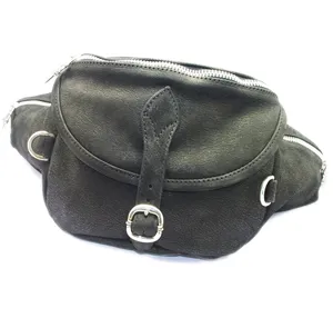 クロムハーツ BAG SNAT PACK#1/BK Destroy スナットパック＃1ブラックデストロイレザー cho75