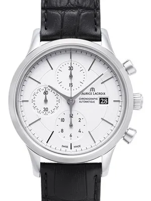 モーリスラクロア レ・クラシック クロノグラフ LC6058-SS001-130 シルバー