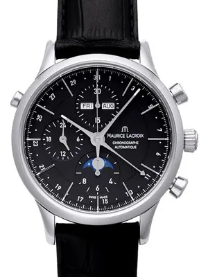 モーリスラクロア レ・クラシック ムーンフェイズ LC6078-SS001-33ES ブラック