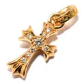 クロムハーツベビーファット22Kパヴェダイヤモンド Baby fat 22K PAVE Diamonds chp95