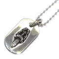 クロムハーツ ドッグタグスモールレイズドダガー Dogtag SML Raised Dagger chdt014