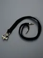 クロムハーツ BS-FLEUR レザーコードシルバーネックレス CHP-009