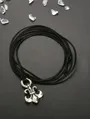 クロムハーツ CHARM BS FLEUR SLV シルバーネックレス CHC-002