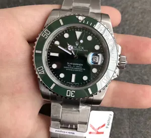 NOOB製超A品 ロレックス サブマリーナ40mm Ref.116610-LV-97200 グリーンベゼル
