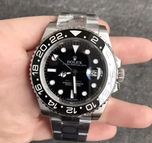 NOOB製V8版 ロレックス GMTマスターII 40mm Ref.116710LN-78200 ブラックベゼル