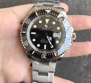 NOOB製超A品 ロレックス シードゥエラー43mm 50周年紀念「単紅」Ref.126600 ブラック