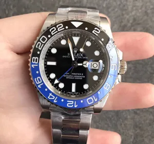 NOOB製V8版 ロレックス GMTマスターII 40mm Ref.116710BLNR-78200 青/黒ベゼル