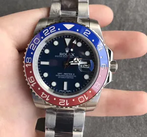 DJ製 ロレックス GMTマスターII 40mm Ref.116719BLRO 自動巻き ブルー
