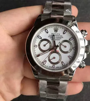 JF製 ロレックス デイトナ40mm Ref.116520 自動巻き ホワイト