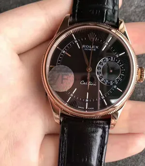 VF製 ロレックス チェリーニ39mm Ref.50515 自動巻き ブラック