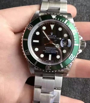 JF製超A品 ロレックス サブマリーナ40mm 16610LV-93250 グリーンベゼル