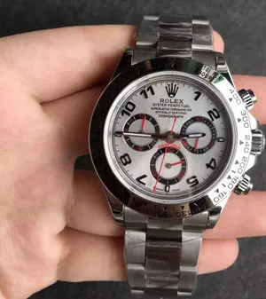JF製超A品 ロレックス デイトナ40mm Ref.116520 ホワイト