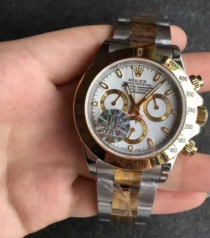JF製 ロレックスデイトナ40mm Ref.116503 ホワイト