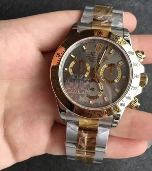 JF製 ロレックス デイトナ40mm Ref.116523-78593 グレー