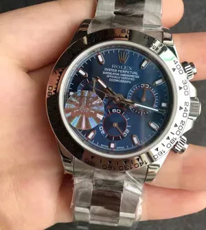 JF製 ロレックス デイトナ40mm Ref.116509 ブルー