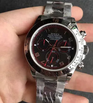 JF製 ロレックス デイトナ40mm Ref.116509 ブラックアラビア