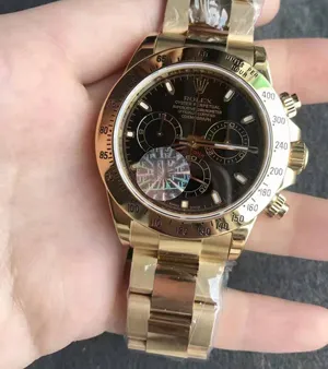 JF製 ロレックス デイトナ40mm Ref.116508 ブラック