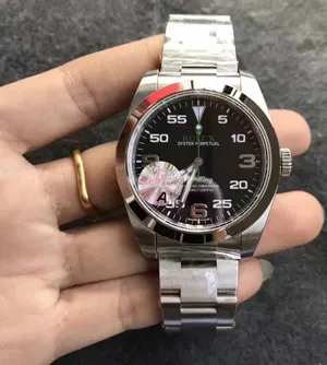 JF製 ロレックス エアキング40mm Ref.116900-71200 ブラック