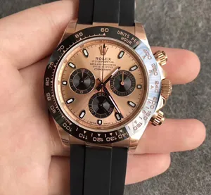 NOOB製超A品 ロレックス デイトナ40mm Ref.116515LN-0013 ピンクブラックインダイヤル