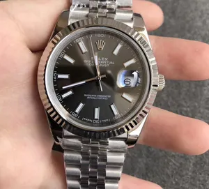 NOOB製 ロレックス デイトジャスト41mm Ref.126334 ダークロジウム