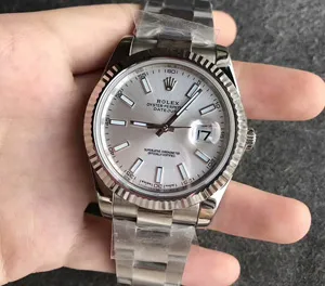 NOOB製 ロレックス デイトジャスト41mm Ref.126334 シルバー