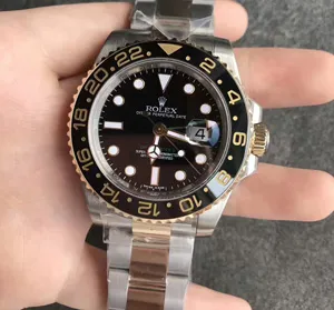 NOOB製超A品 V7版 ロレックス GMTマスターII 40mm Ref.116713LN ブラックベゼル