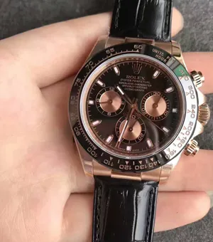 NOOB製 ロレックス デイトナ40mm Ref.116515LN ブラックピンクインダイヤル