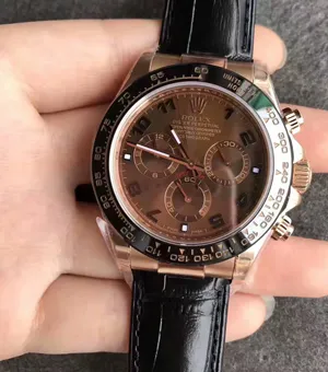 NOOB製 ロレックス デイトナ40mm Ref.116515LN チョコレートブラウンアラビア