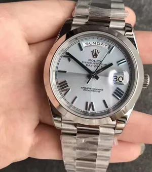 NOOB製超A品 ロレックス デイデイト40mm Ref.118206 アイスブルーローマ