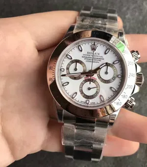 NOOB製 ロレックス デイトナ40mm Ref.116520 ホワイト