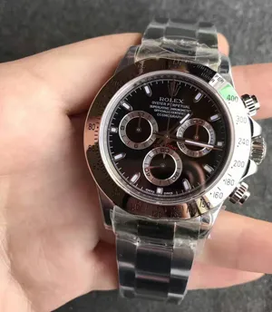 NOOB製 ロレックス デイトナ40mm Ref.116520-78590 ブラック
