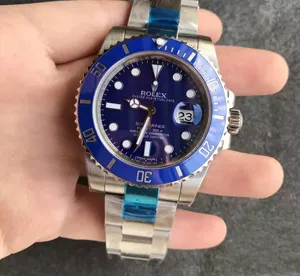 NOOB製V7超A品 ロレックス SUB V7版 サブマリーナー40mm Ref.116619LB ブルー