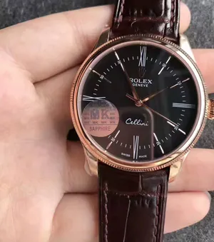 MK超A品 ロレックス チェリーニ39mm タイムV3版 Ref.50509 ブラック