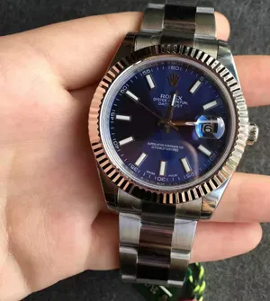 EW製超A品 ロレックス デイトジャストII 41mm Ref.116334 ブルーローマ