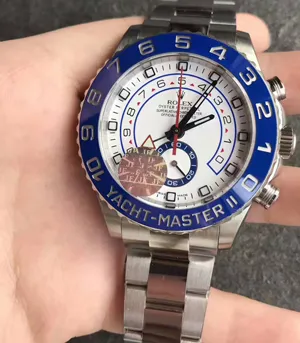 JF製超A品 ロレックス ヨットマスターII 44mm Ref.116680-78210 ホワイト