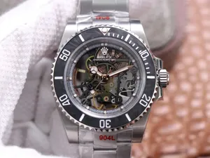 ロレックス サブマリーナー SUBMARINER Cal.3130 ムーブメント搭載 WWFの工場製品 116610 シースルーバック 自動巻き メンズ