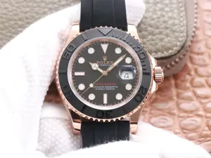 ロレックス ヨットマスター NOOBの工場製品V6品 116655-Oysterflex bracelet Cal.3235 ムーブメント搭載 904L メンズ 自動巻き