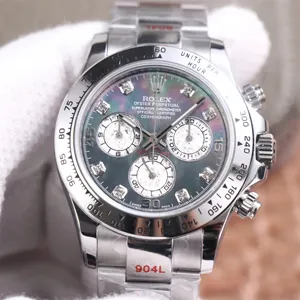 ロレックス デイトナ BLの工場製品 116509NR Cal.7750 ムーブメント搭載 904L メンズ 自動巻き
